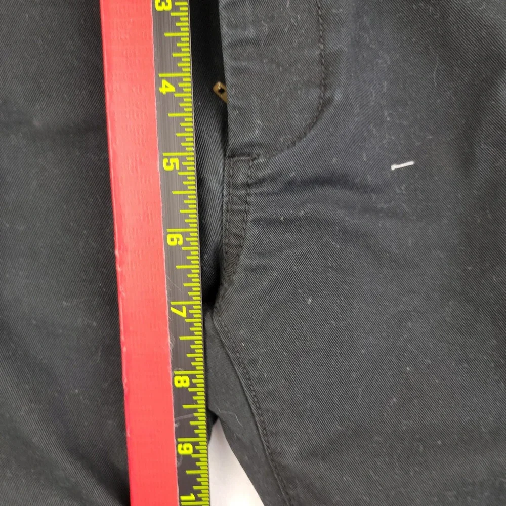 Gap Kids Boys Black Chino Pants Straight Leg Cotton Twill Size 5 SKU 1320